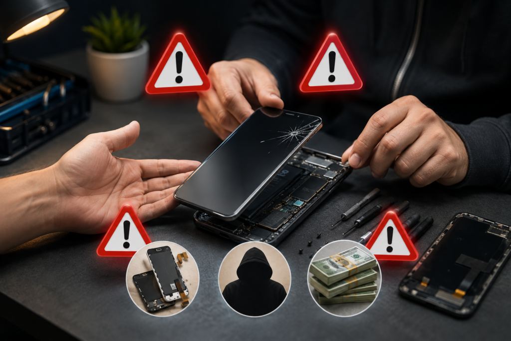 Smartphone Repair Scams in Wollongong