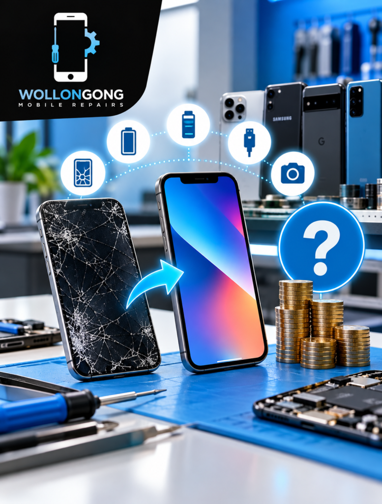 Phone Repair Cost Wollongong