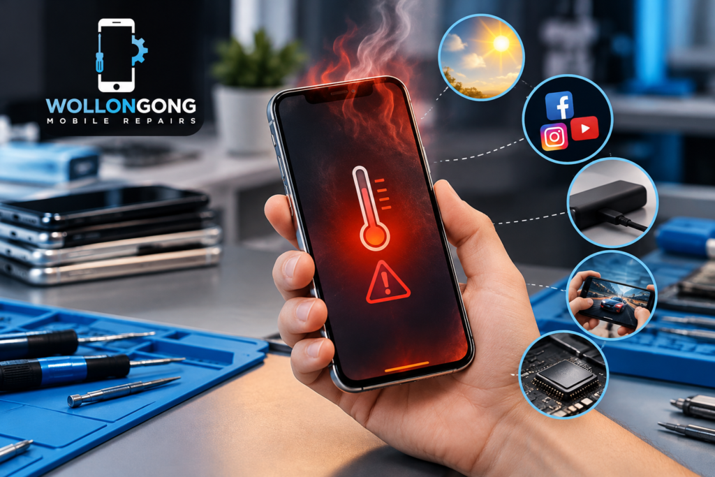 Phone Overheating Repair Wollongong